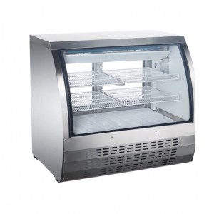 48″ CURVED GLASS DISPLAY REFRIGERATED SHOWCASE, MODEL DC-48