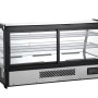 48" COUNTER TOP REFRIGERATED SHOWCASE - REAR VIEW - DR202L